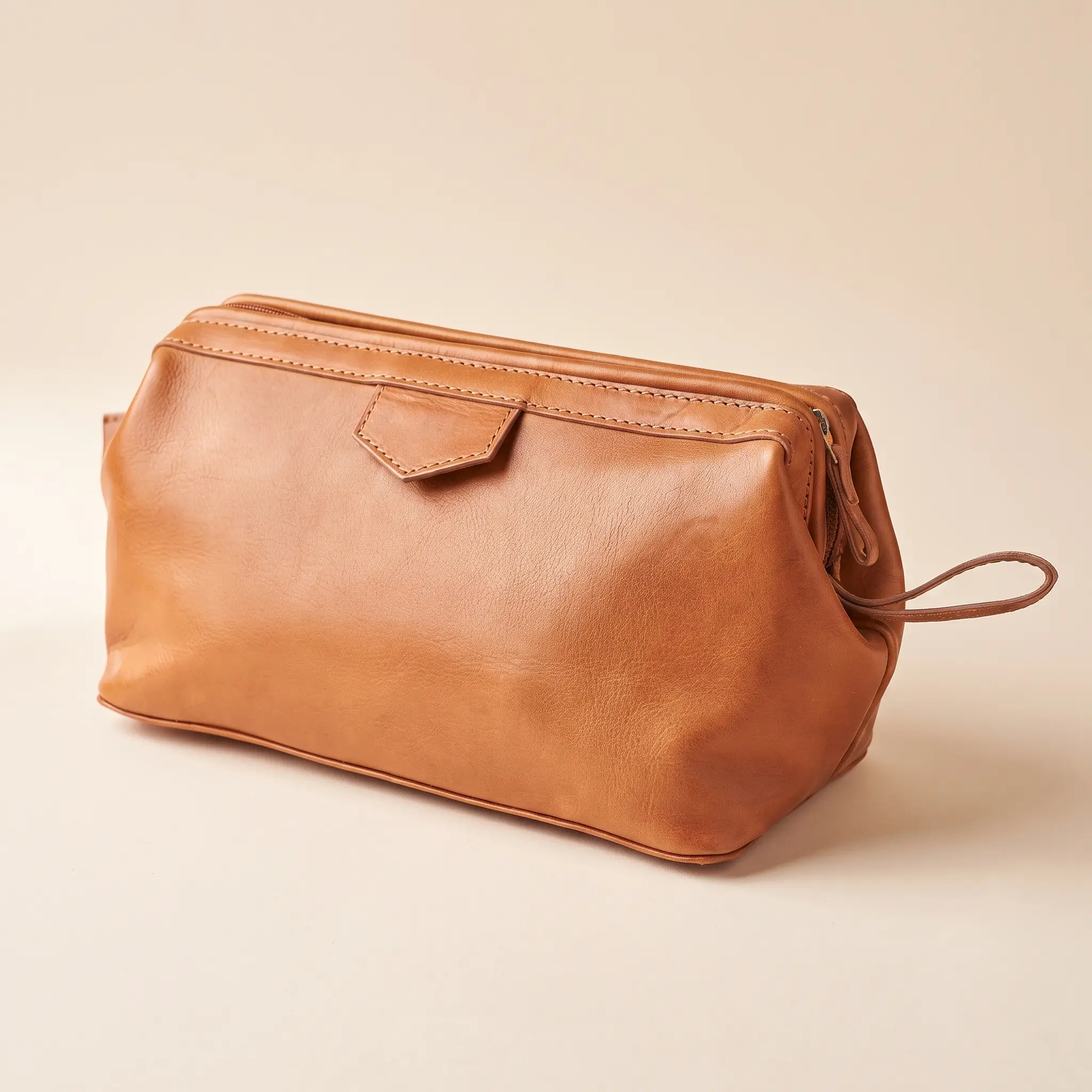 Leather Washbag